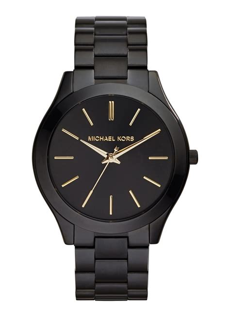 horloge michael kors zwart dames|Michael Kors heren.